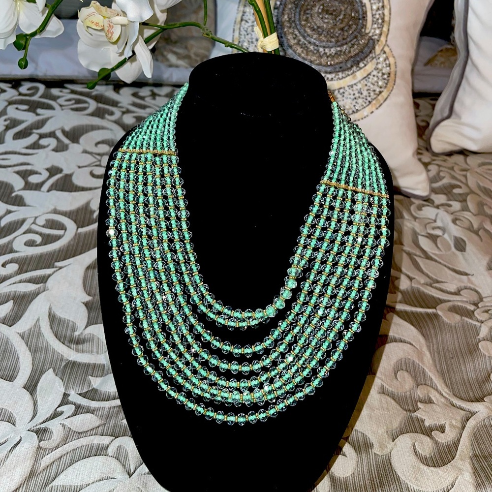 Mint Green Necklace